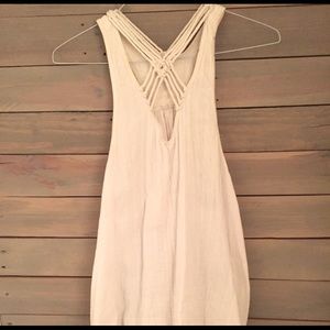 Free People Macrame Sleeveless Tank